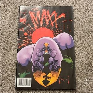 The Maxx Comic Book with Vibrant Cover Art